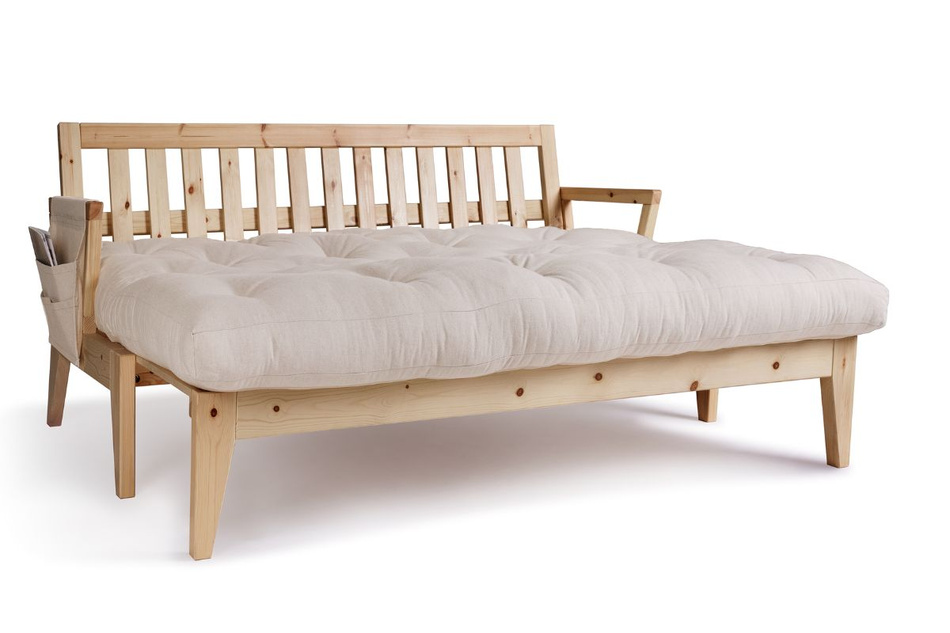Rozkládací pohovka 200 cm - Sakura - Pascall Futon Len