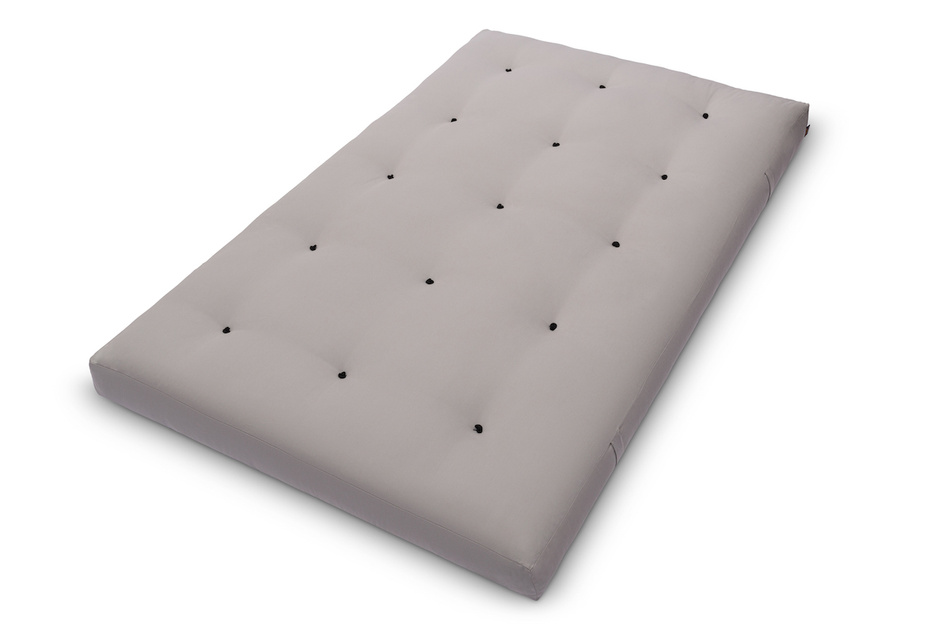 Matrace 120x200 přírodní - Futon Pascall Medium Natural Grey