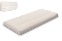 Matrace 90x200 přírodní s latexem - Futon Pascall Medium Latex Ecru