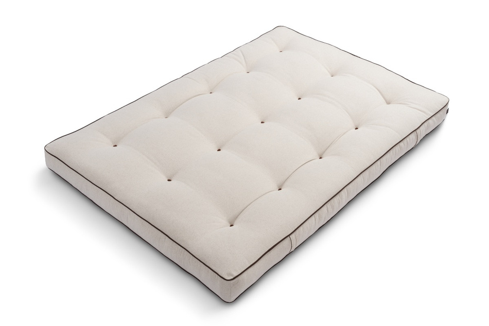 Matrace 140x200 přírodní s latexem - Futon Pascall Medium Latex Kedro Povlečení