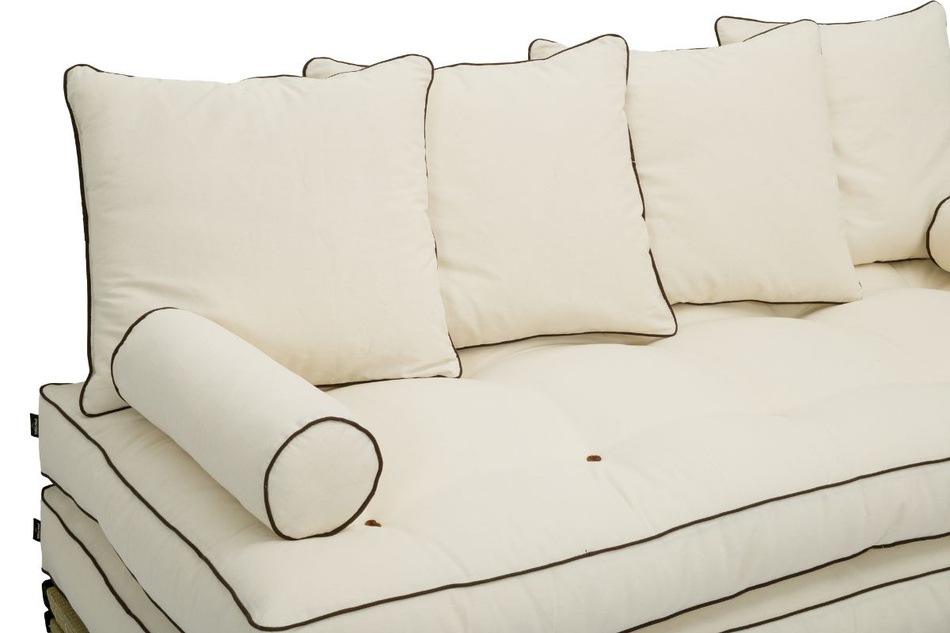 Pohovka Tatami Medium Coco Kedro 80x200 - Pascall Futon Ecru