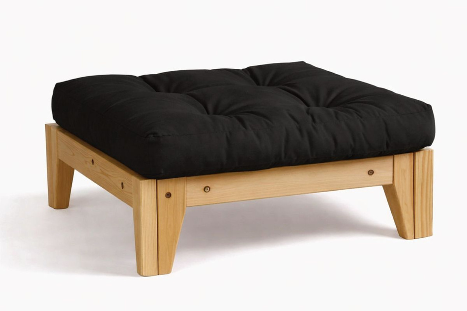 Podnožka Sakura - Pascall Futon Černá